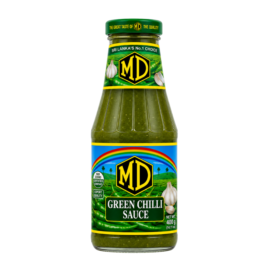 MD Green Chili Sauce 400 g buy online USA - 1